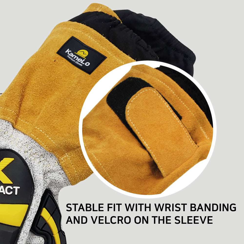 KameLo 308-HPPE Anti-Vibration & Impact Resistant Gloves